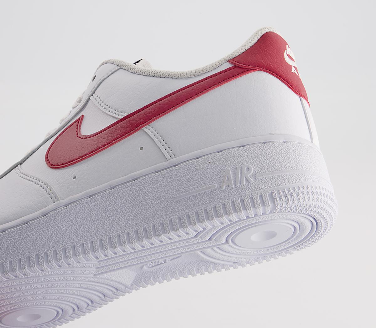 Nike Nike Air Force 1 '07 Next Nature Trainers Nike Nike Air Force 1 '07 Next Nature Trainers White Gym Red Black Metallic Silver