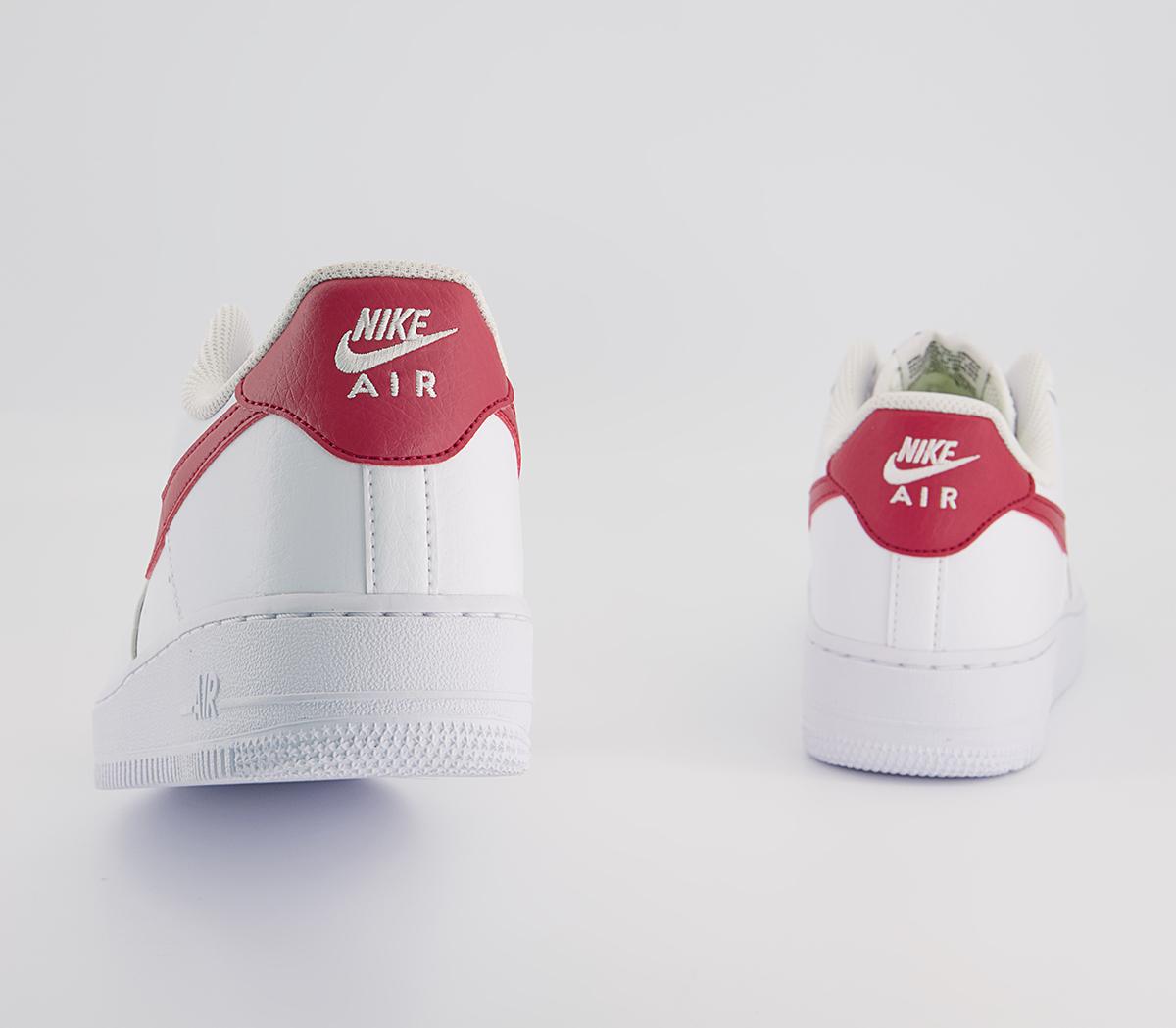 Nike Nike Air Force 1 '07 Next Nature Trainers Nike Nike Air Force 1 '07 Next Nature Trainers White Gym Red Black Metallic Silver