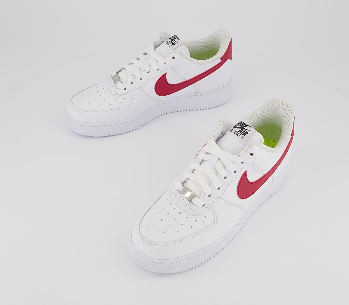 Nike Nike Air Force 1 '07 Next Nature Trainers Nike Nike Air Force 1 '07 Next Nature Trainers White Gym Red Black Metallic Silver