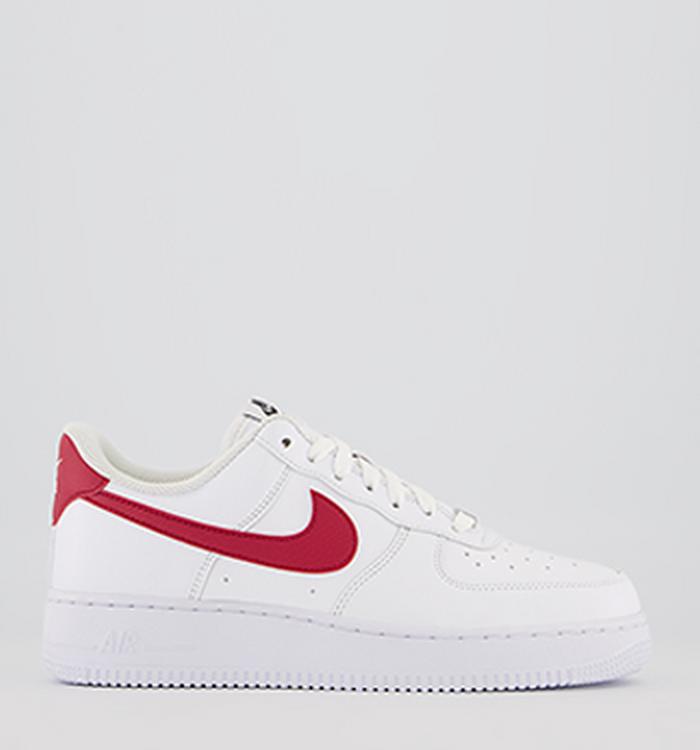 Nike Nike Air Force 1 '07 Next Nature Trainers White Gym Red Black Metallic Silver