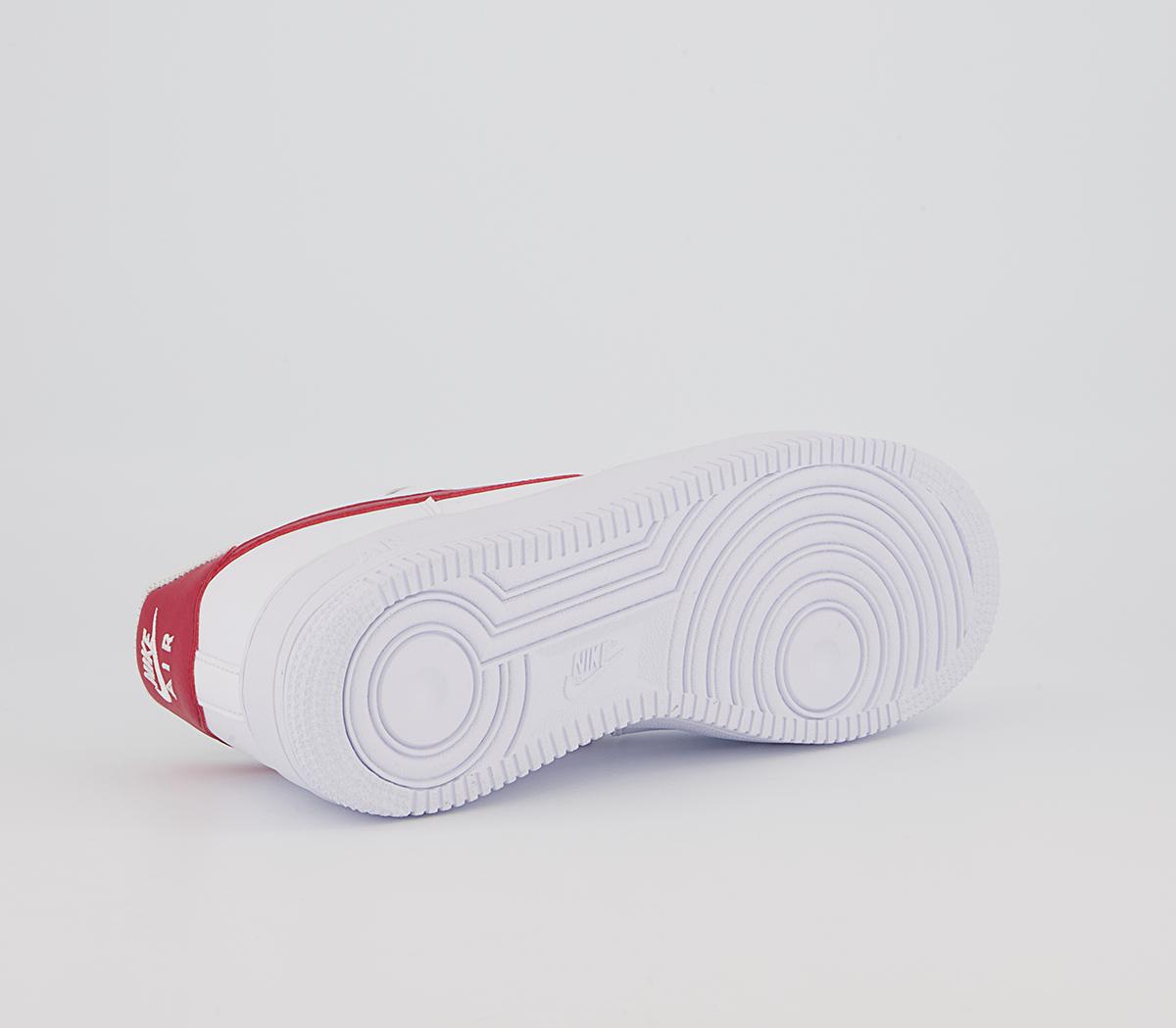 Nike Nike Air Force 1 '07 Next Nature Trainers Nike Nike Air Force 1 '07 Next Nature Trainers White Gym Red Black Metallic Silver