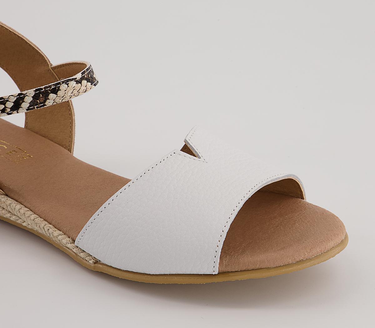 Office Somma Two Part Espadrilles Office Somma Two Part Espadrilles Tan White Mix
