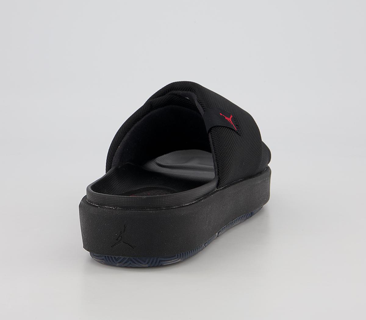 Jordan Jordan Sophia Slide Jordan Jordan Sophia Slide Black Fire Red Black
