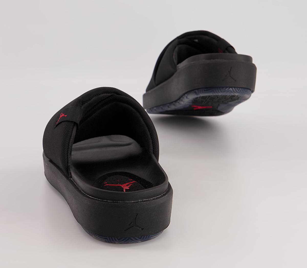 Jordan Jordan Sophia Slide Jordan Jordan Sophia Slide Black Fire Red Black