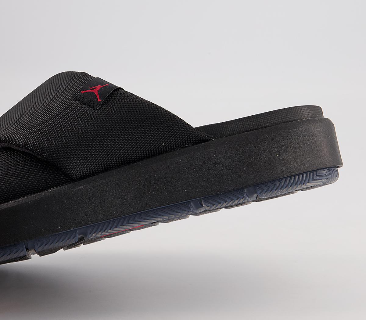 Jordan Jordan Sophia Slide Jordan Jordan Sophia Slide Black Fire Red Black
