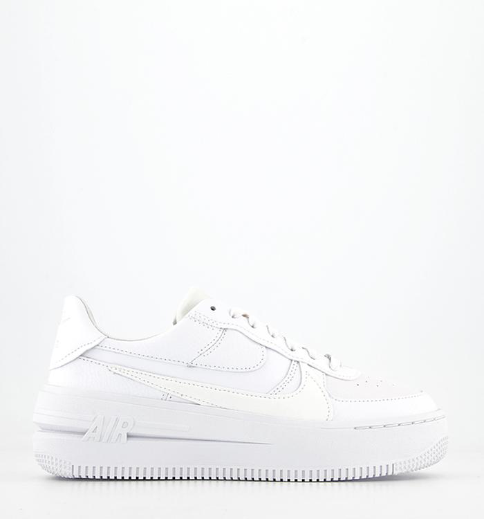 Nike Air Force 1 PLT.AF.ORM Trainers White Summit White White