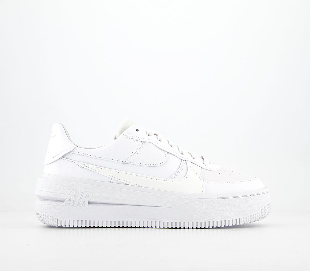 Nike Air Force 1 PLT.AF.ORM Trainers White Summit White White - Nike ...