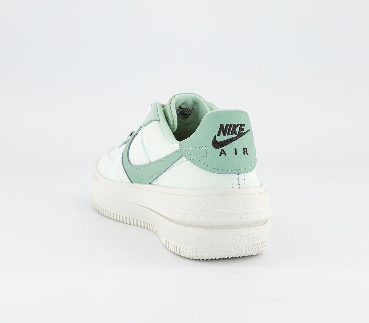 Nike Air Force 1 PLT.AF.ORM Trainers Nike Air Force 1 PLT.AF.ORM Trainers Barely Green Enamel Green Velvet Brown Mint Gold