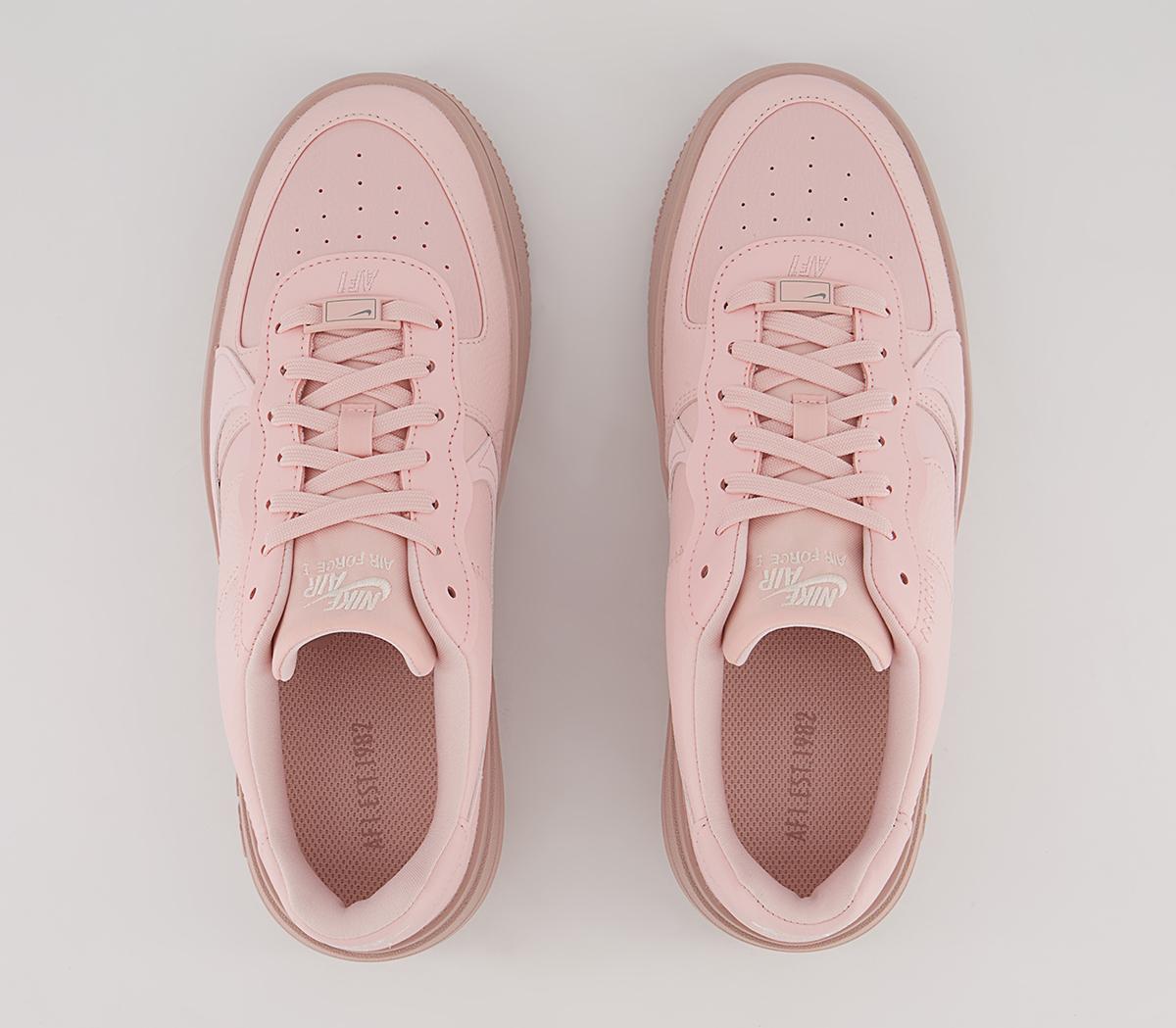 Nike Air Force 1 PLT.AF.ORM Trainers Nike Air Force 1 PLT.AF.ORM Trainers Atmosphere Phantom Pink Oxford