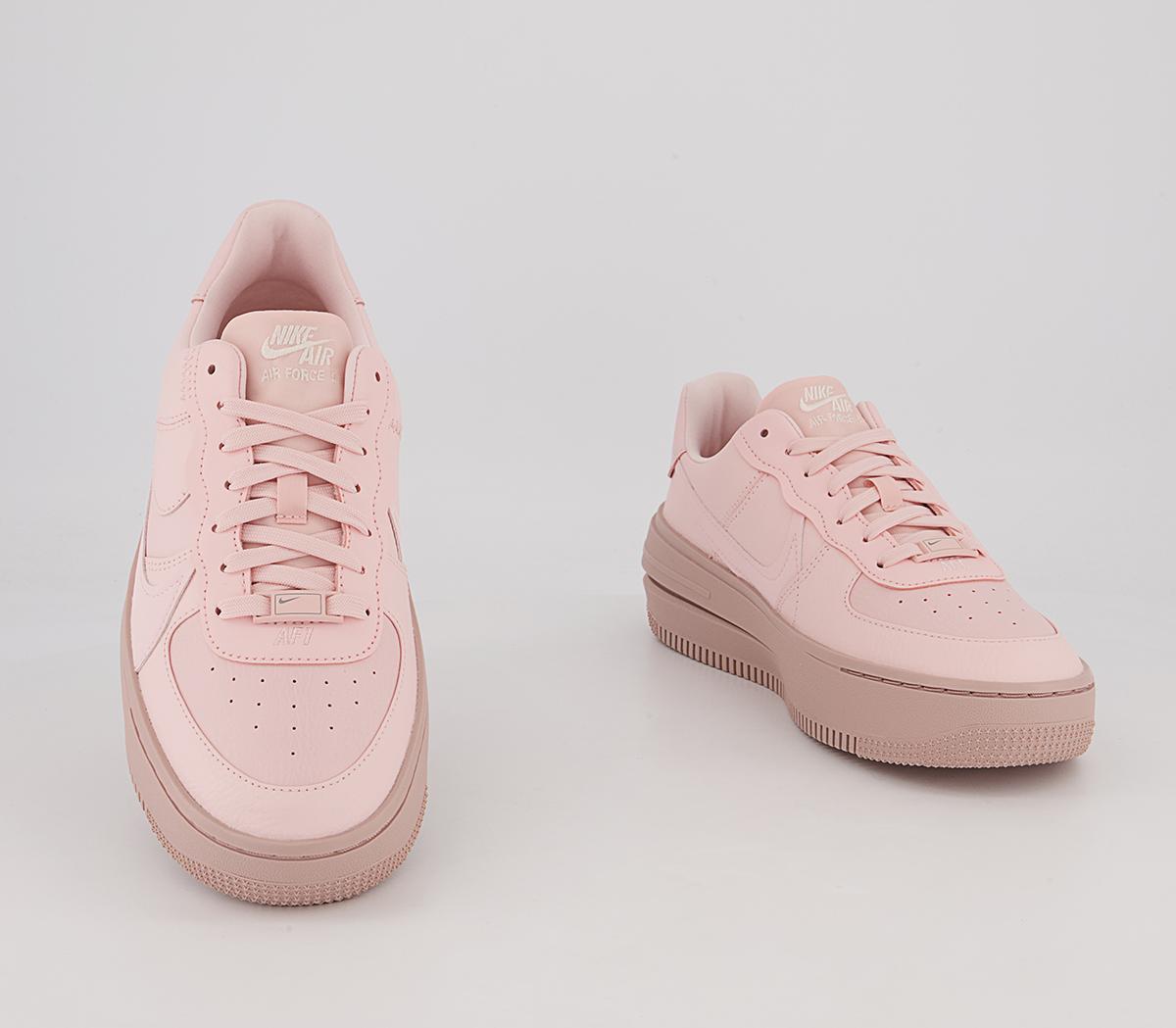Nike Air Force 1 PLT.AF.ORM Trainers Nike Air Force 1 PLT.AF.ORM Trainers Atmosphere Phantom Pink Oxford