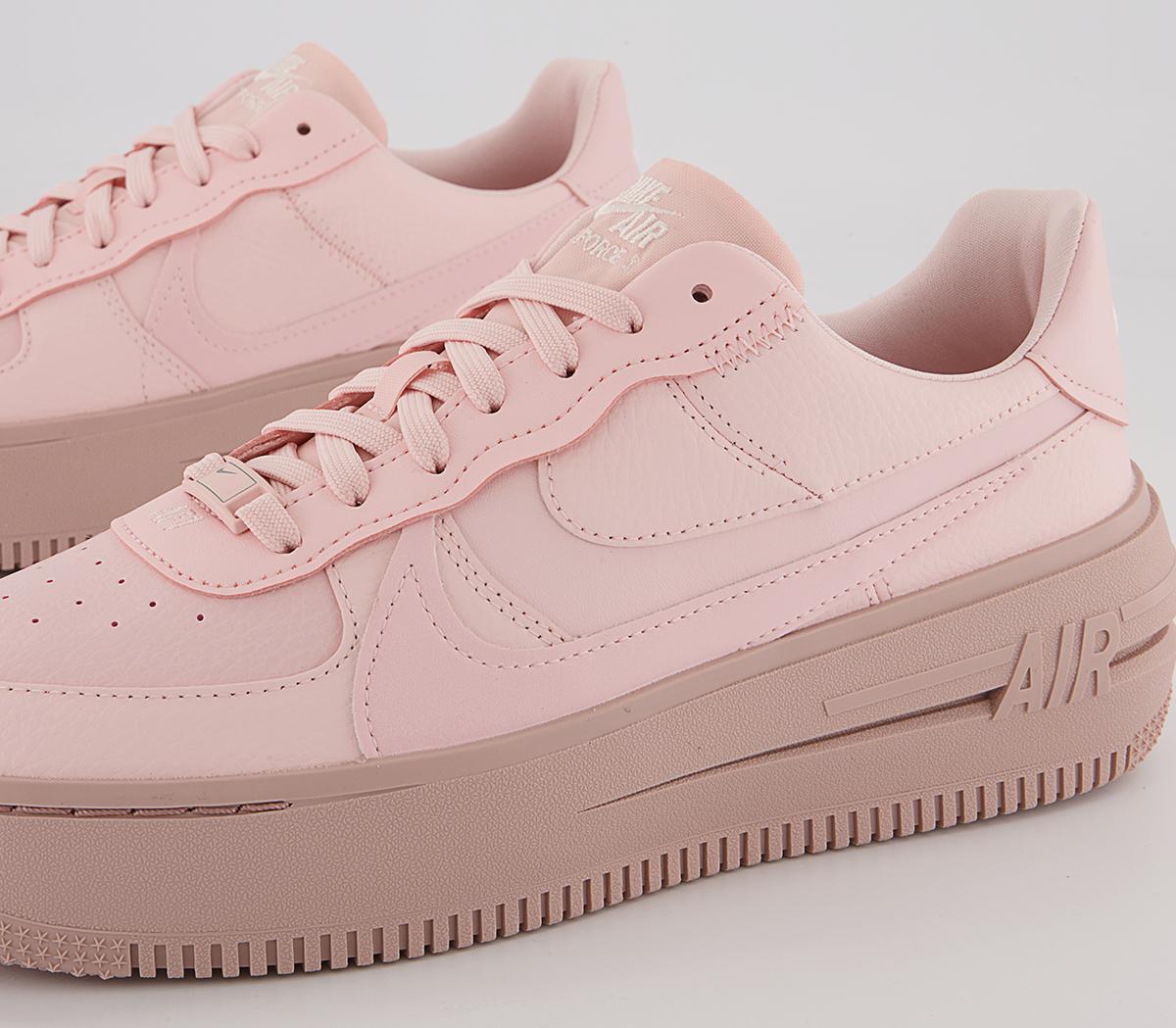 Nike Air Force 1 PLT.AF.ORM Trainers Nike Air Force 1 PLT.AF.ORM Trainers Atmosphere Phantom Pink Oxford
