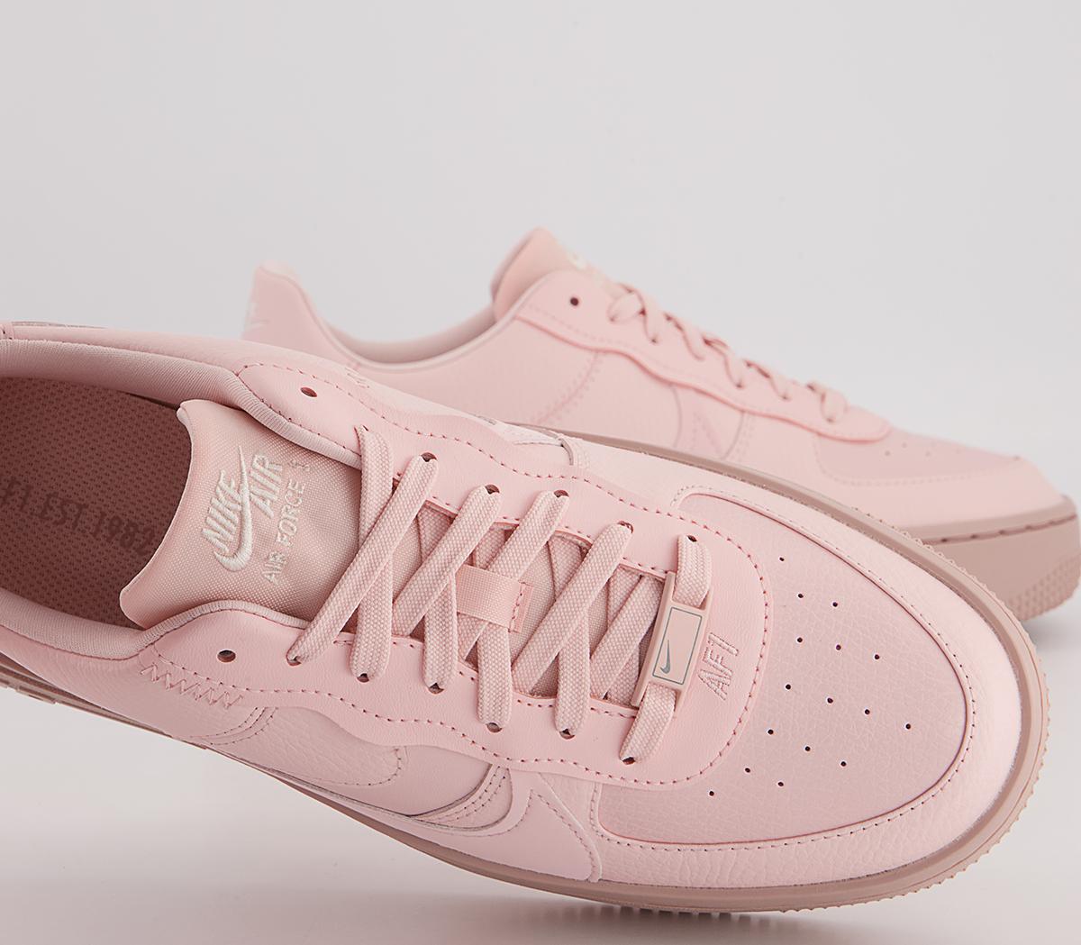 Nike Air Force 1 PLT.AF.ORM Trainers Nike Air Force 1 PLT.AF.ORM Trainers Atmosphere Phantom Pink Oxford