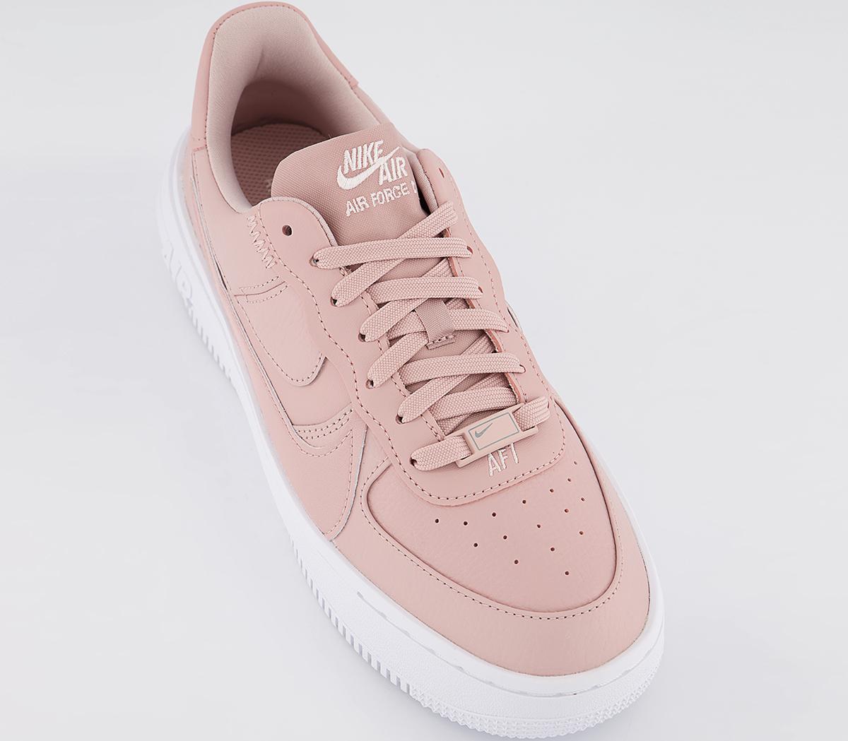 Nike Air Force 1 PLT.AF.ORM Trainers Nike Air Force 1 PLT.AF.ORM Trainers Pink Oxford Lt Soft Pink White