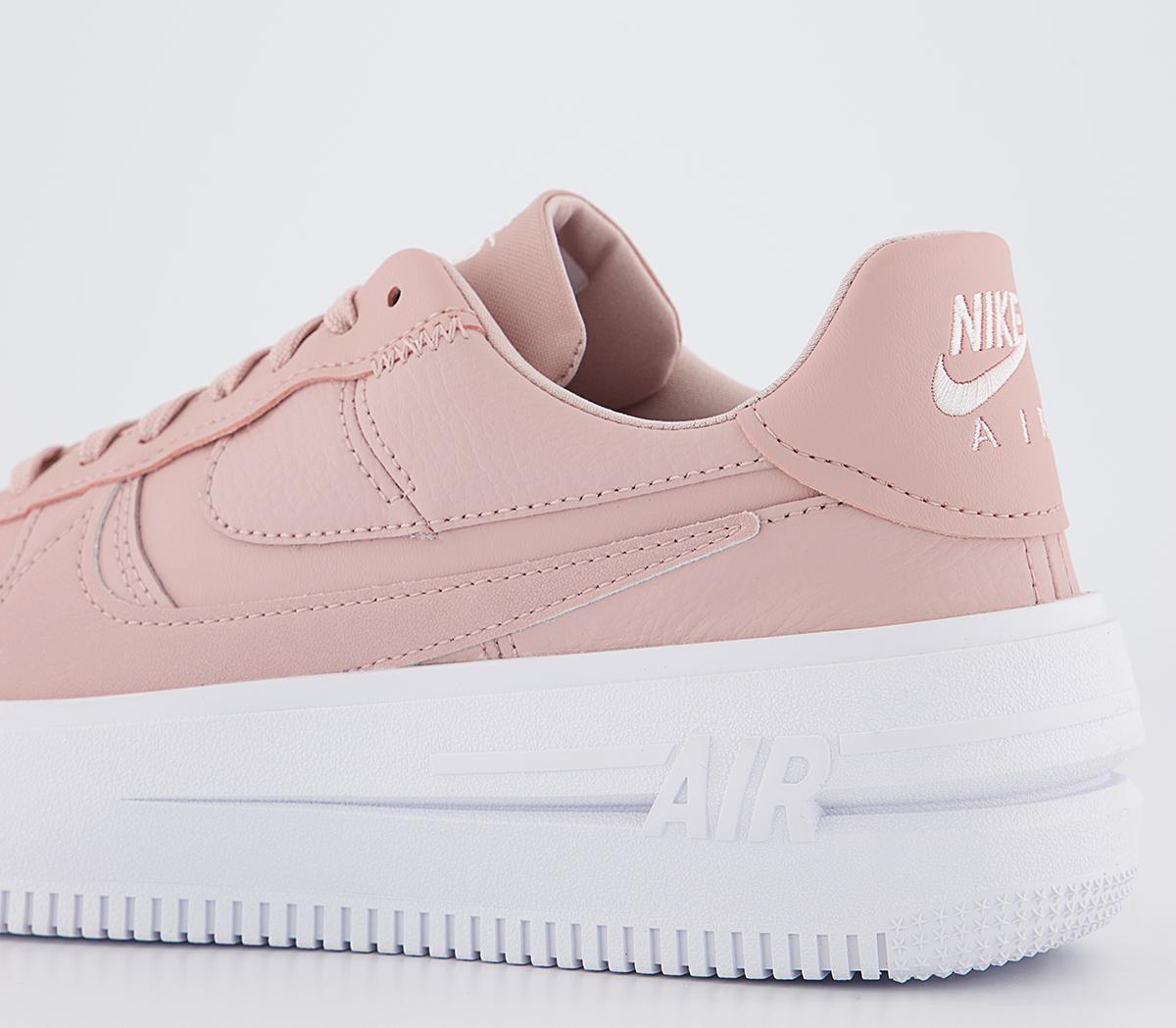 Nike Air Force 1 PLT.AF.ORM Trainers Nike Air Force 1 PLT.AF.ORM Trainers Pink Oxford Lt Soft Pink White