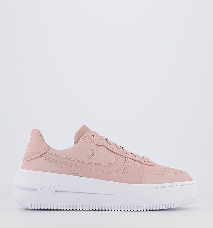 Nike Air Force 1 Plt.af.orm Trainers Pink Oxford Lt Soft Pink White