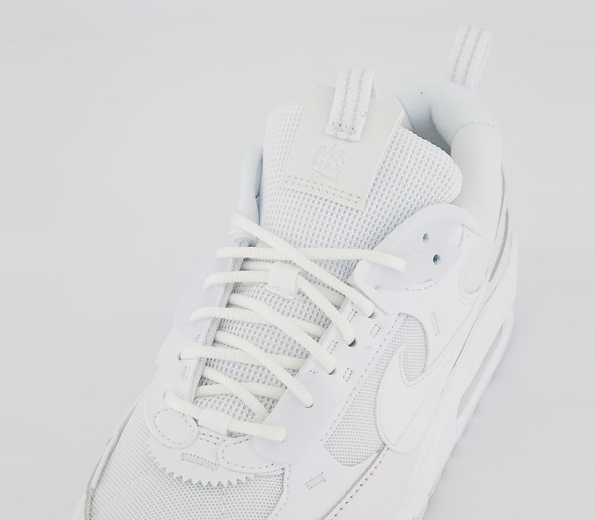 Nike Air Max 90 Futura Trainers White White White Nike Air Max