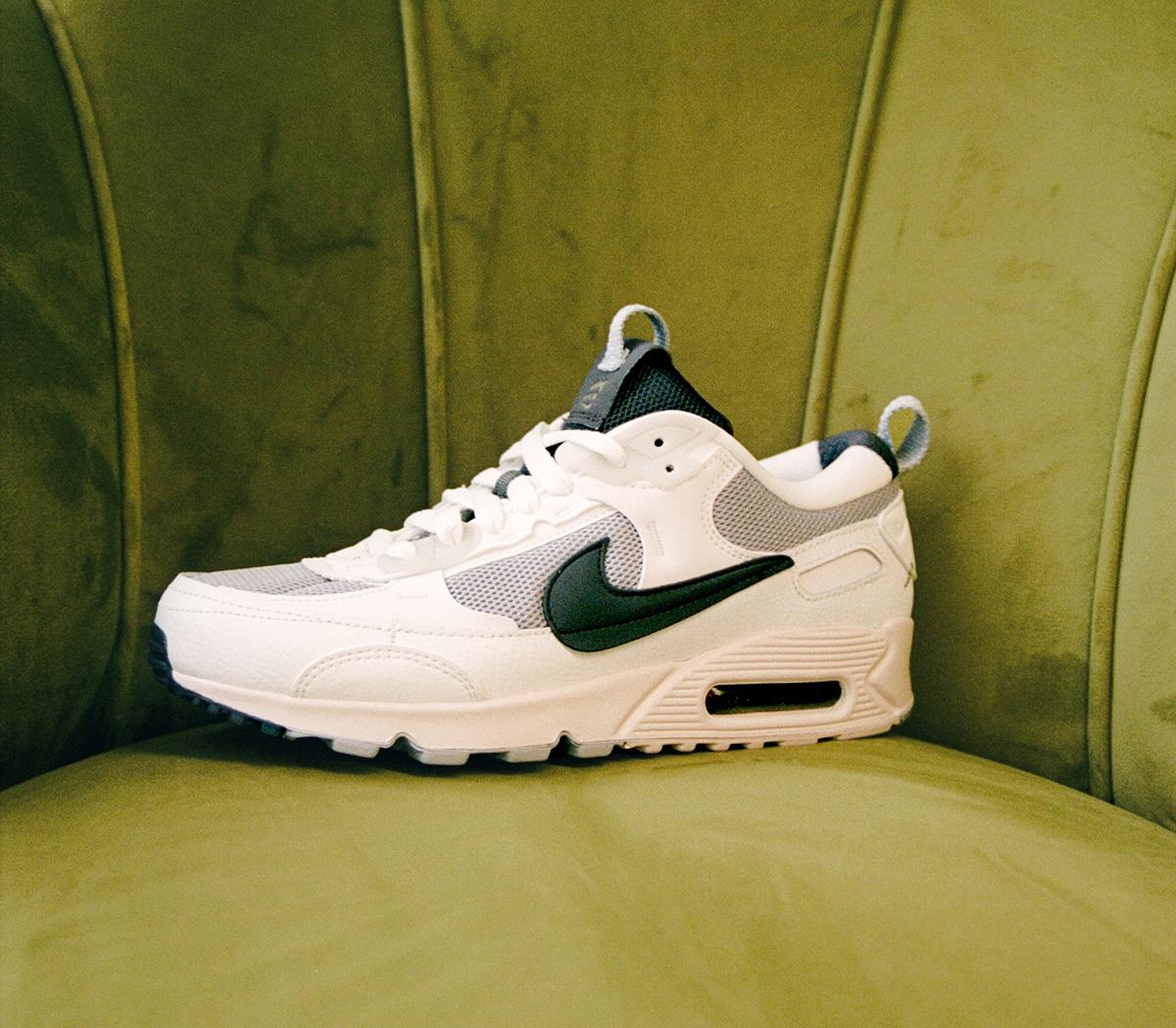 NikeAir Max 90 Futura TrainersWolf Grey Medium Ash Summit White