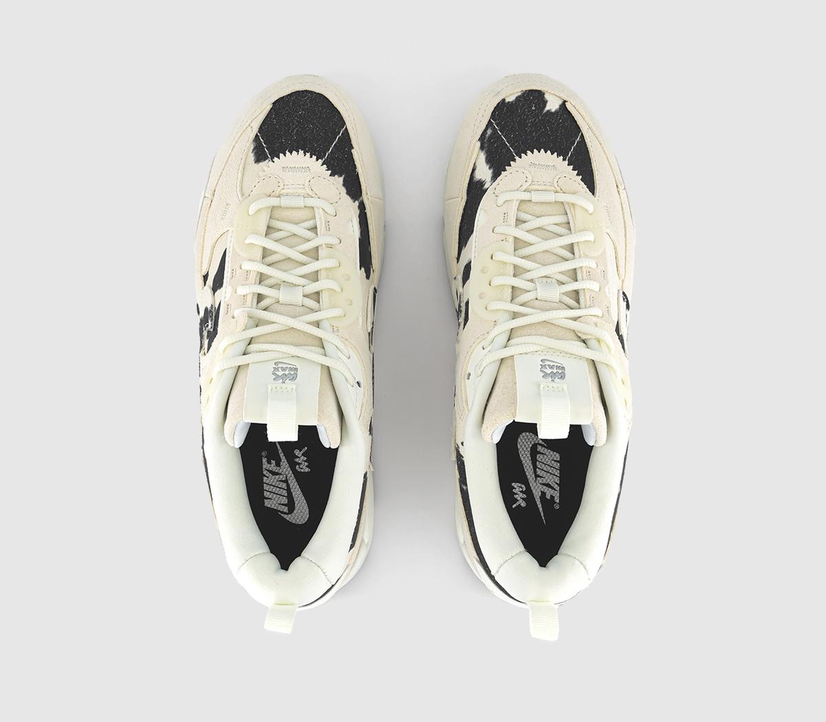NikeAir Max 90 Futura Trainers Sail Black Chrome