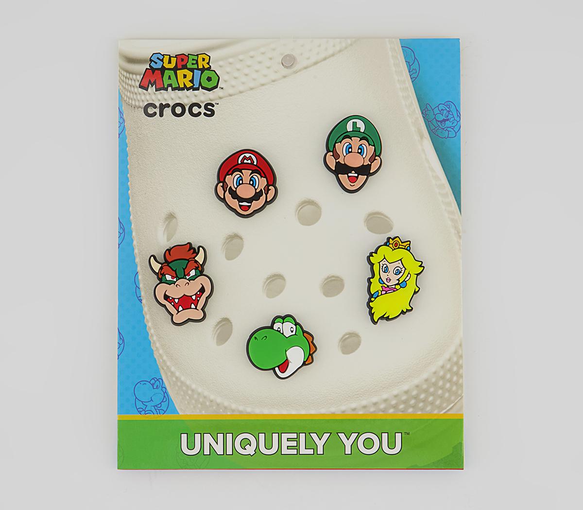 Crocs Super Mario 5 Pack Jibbitz Crocs Super Mario 5 Pack Jibbitz Multi