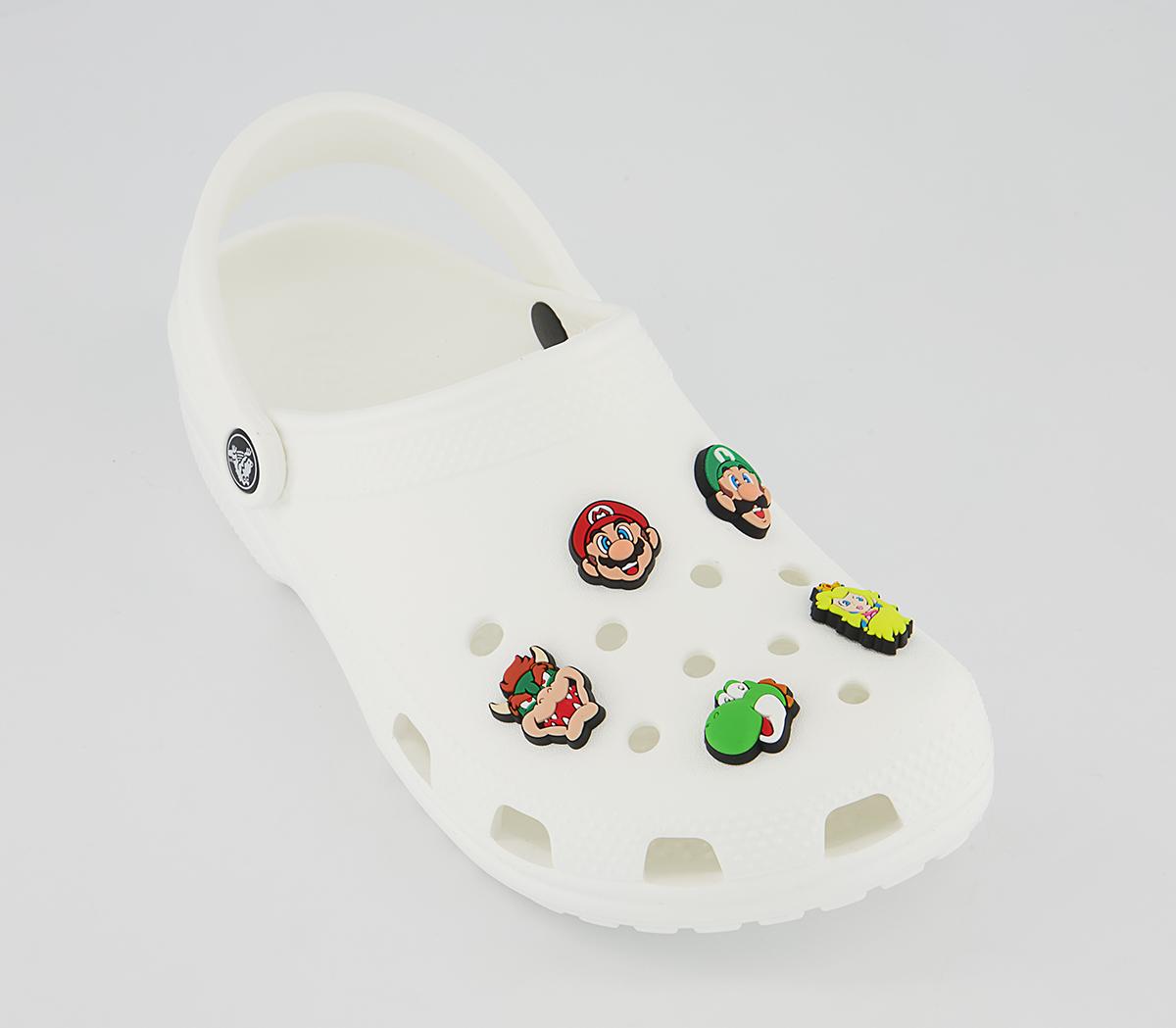 Crocs Super Mario 5 Pack Jibbitz Crocs Super Mario 5 Pack Jibbitz Multi