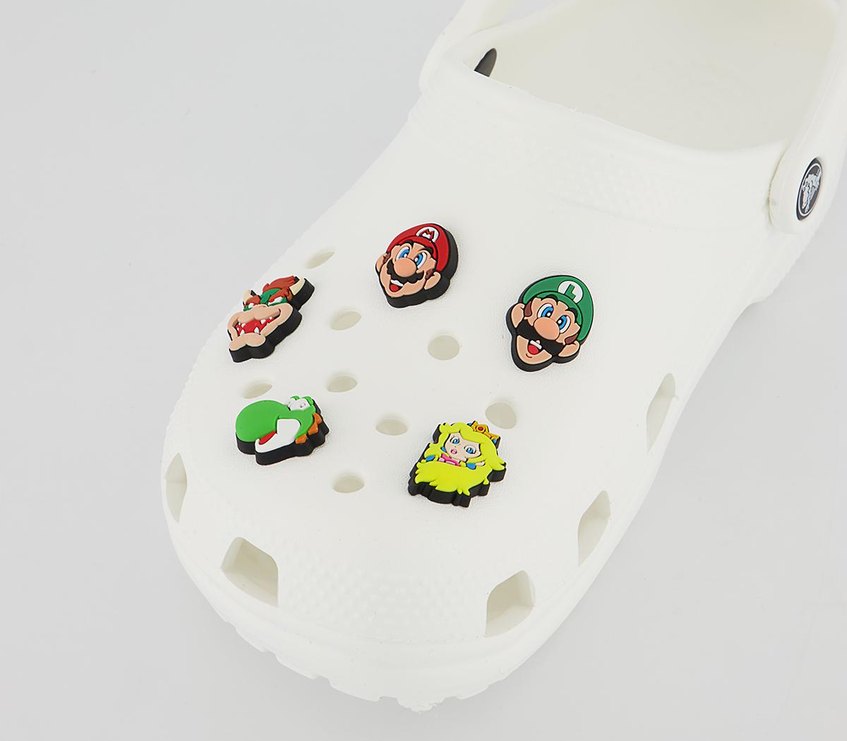 Crocs Super Mario 5 Pack Jibbitz Crocs Super Mario 5 Pack Jibbitz Multi