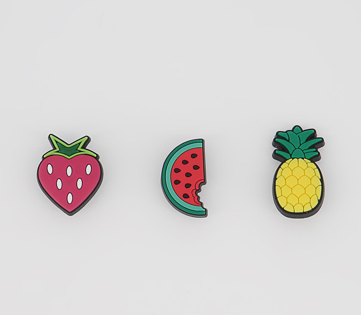 Crocs Fruit 3 Pack Jibbitz Crocs Fruit 3 Pack Jibbitz Multi