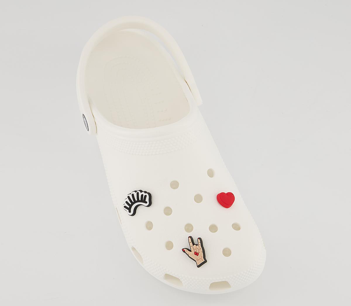 CrocsGirly Rock On 3 Pack Jibbitz CrocsGirly Rock On 3 Pack JibbitzMulti