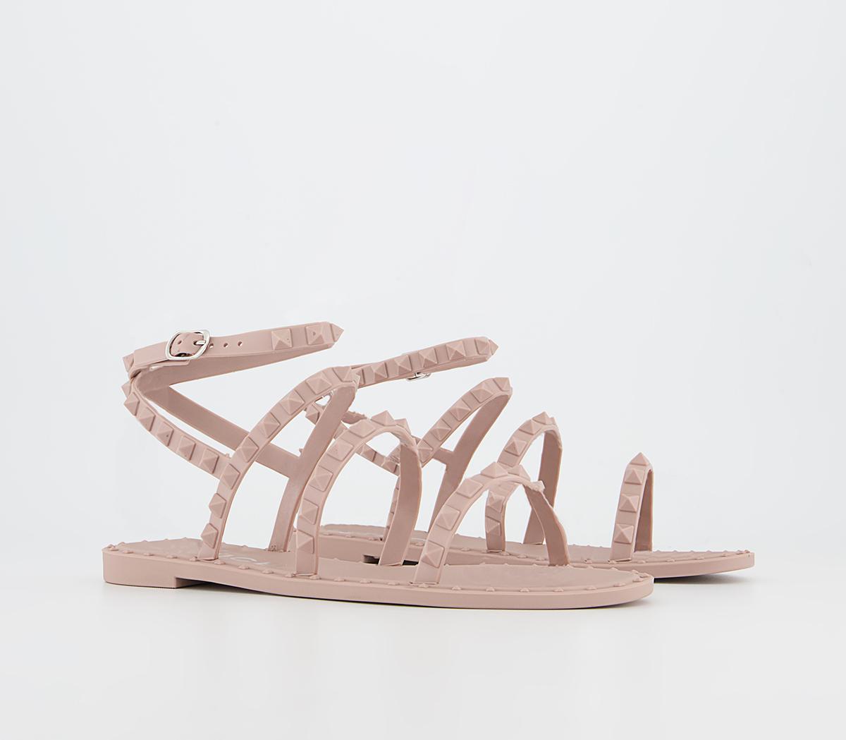 Office Skills Studded Jelly Sandals Office Skills Studded Jelly Sandals Pink