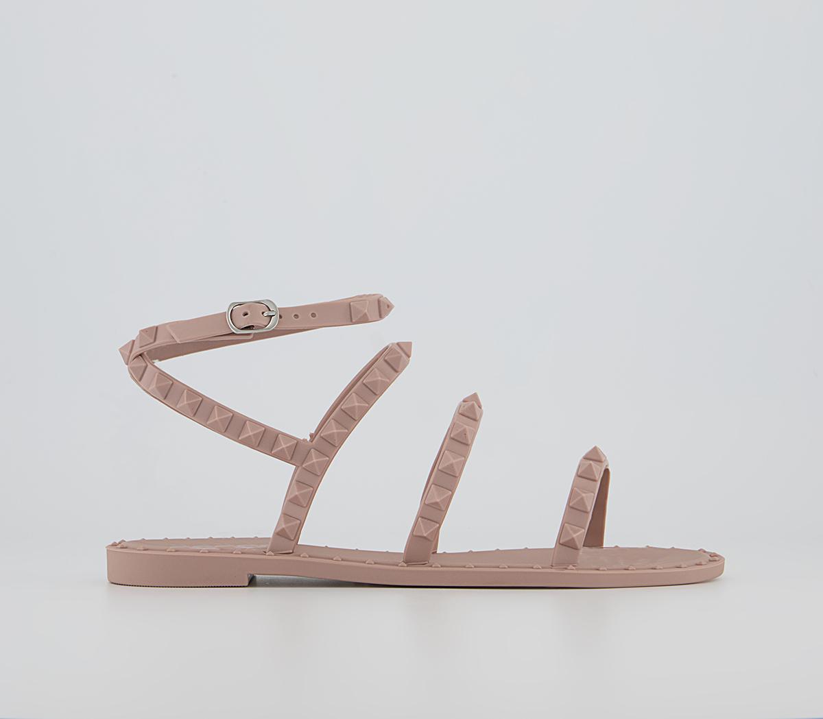 Office Skills Studded Jelly Sandals Office Skills Studded Jelly Sandals Pink