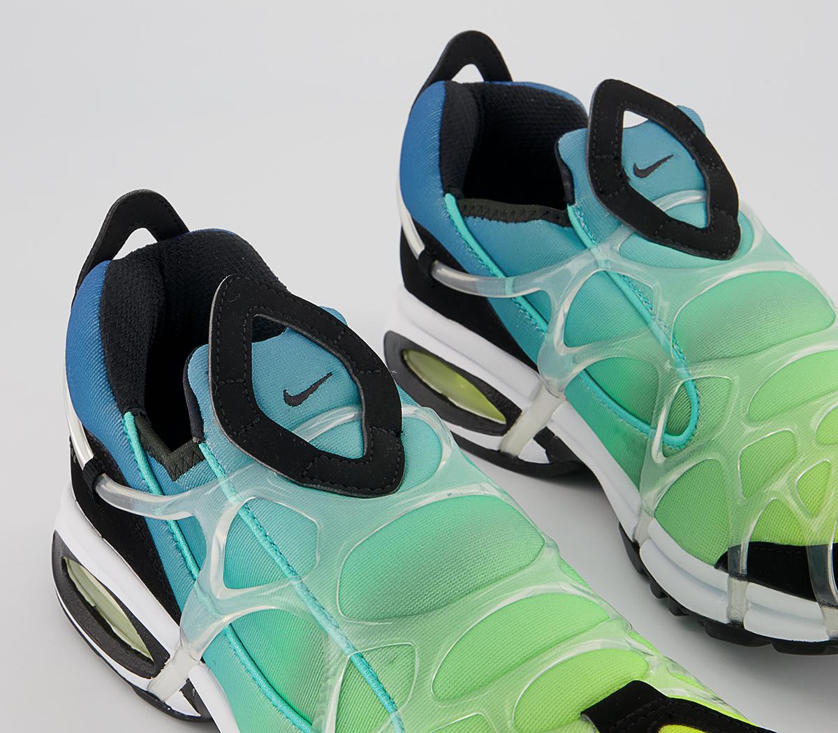 Nike Air Kukini Trainers Nike Air Kukini Trainers White Black Lemon Venom Aurora Green Black