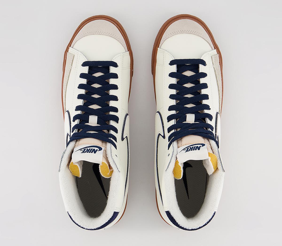 NikeBlazer Mid '77 TrainersVarsity Sail Midnight Navy Gum Brown Navy