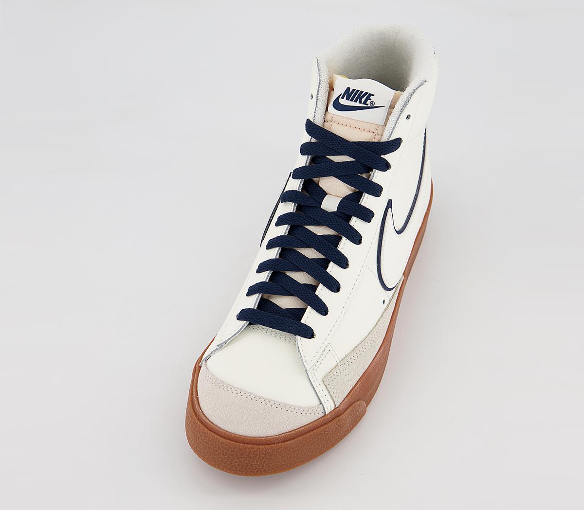 NikeBlazer Mid '77 TrainersVarsity Sail Midnight Navy Gum Brown Navy