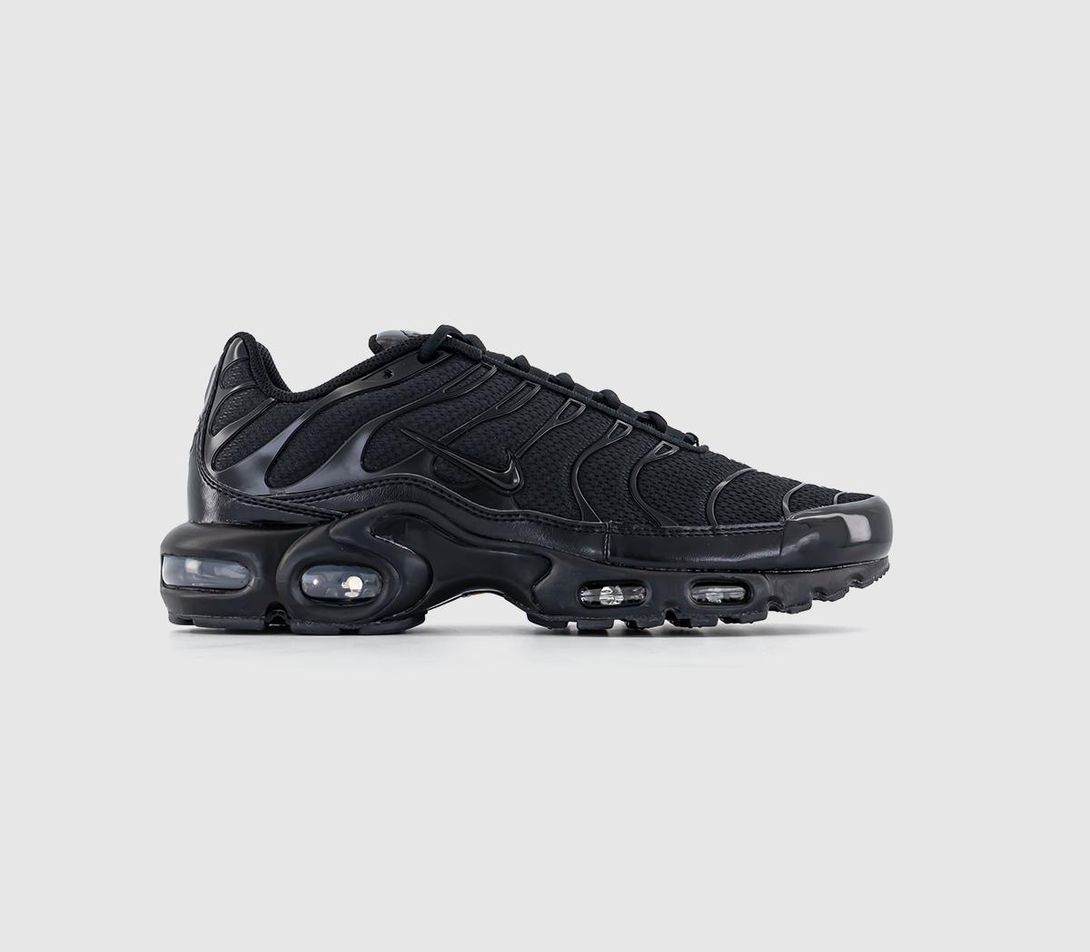 Nike Mens Air Max Plus Trainers Black, 11.5