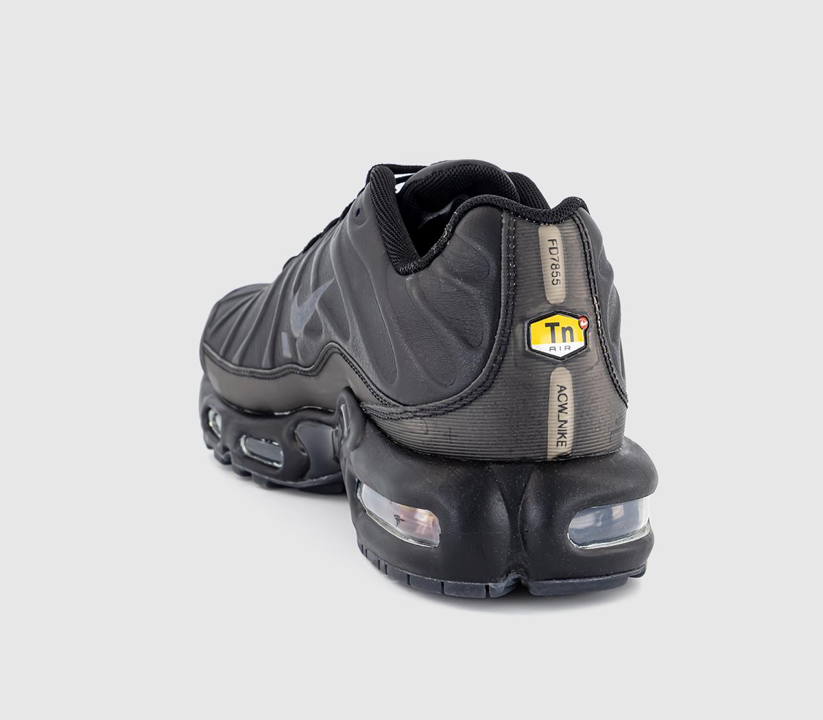 NikeAir Max Plus TrainersBlack Off Noir Light Iron Ore Obsidian