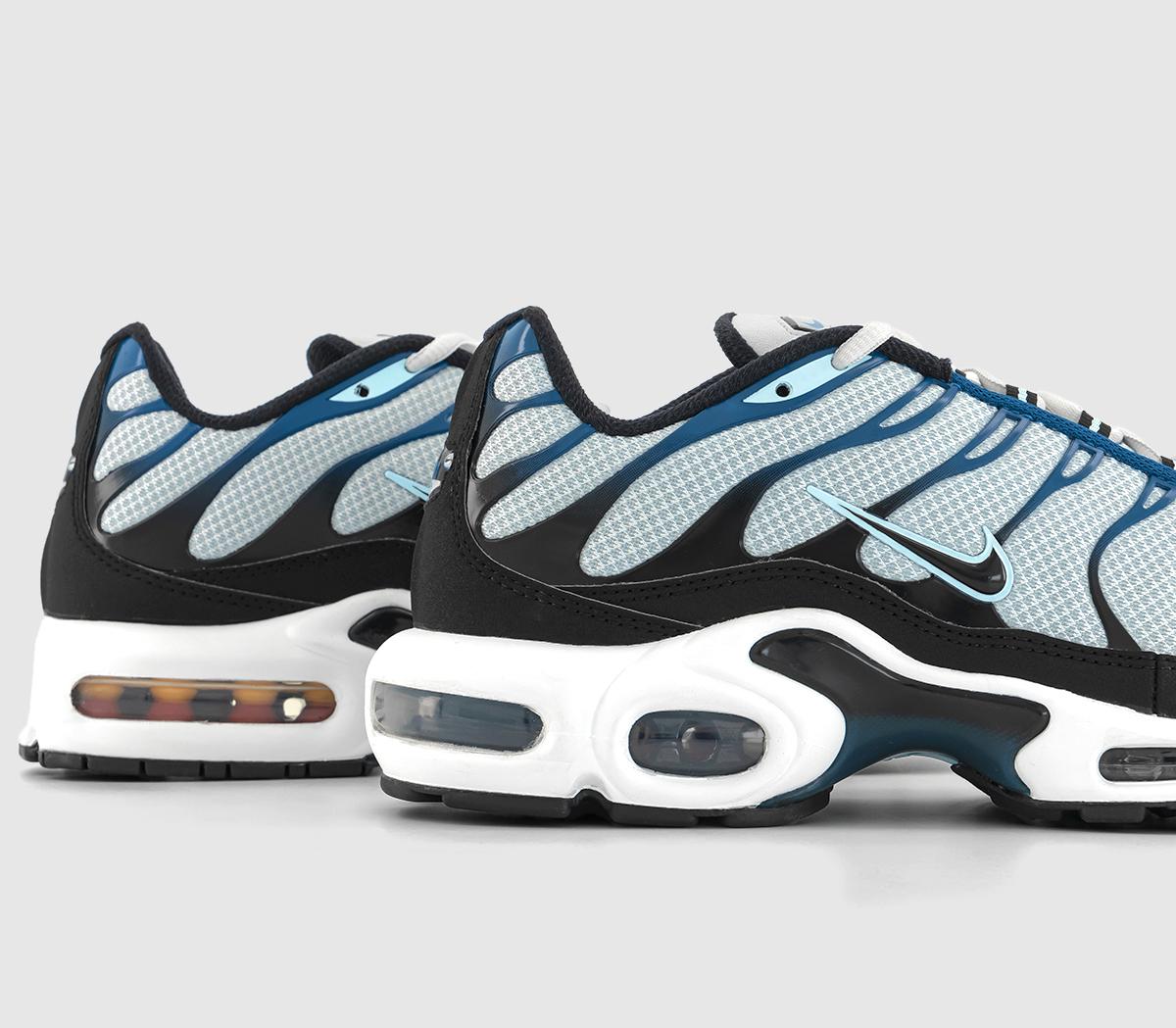 NikeAir Max Plus TrainersPure Platinum Black Court Blue