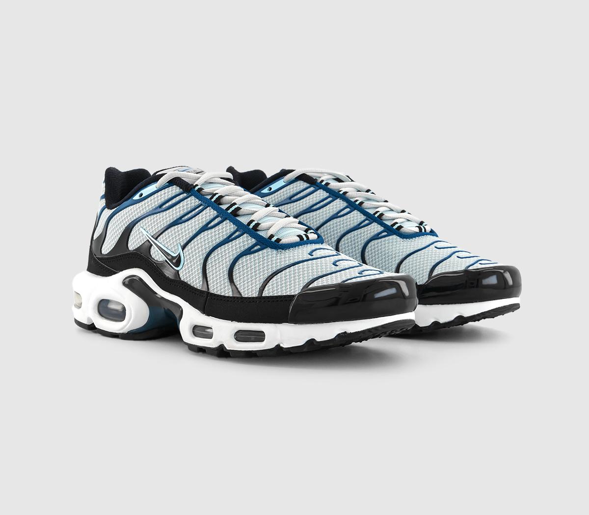 NikeAir Max Plus TrainersPure Platinum Black Court Blue