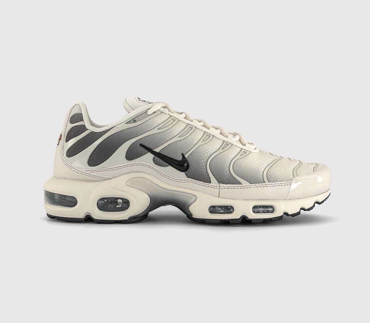 NikeAir Max Plus Trainers Light Orewood Brown Black Soft Pearl