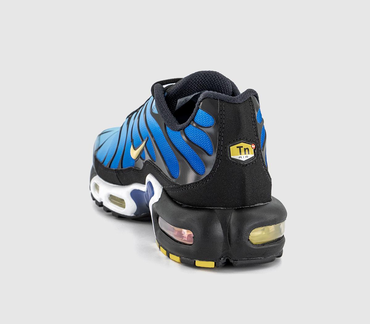 NikeAir Max Plus TrainersBlack Chamois Sky Blue Hyper Blue