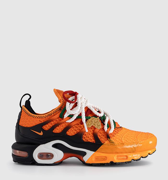 Nike Nike x HOMECOMING Air Max Plus Trainers Safety Orange Bright Mandarin Black