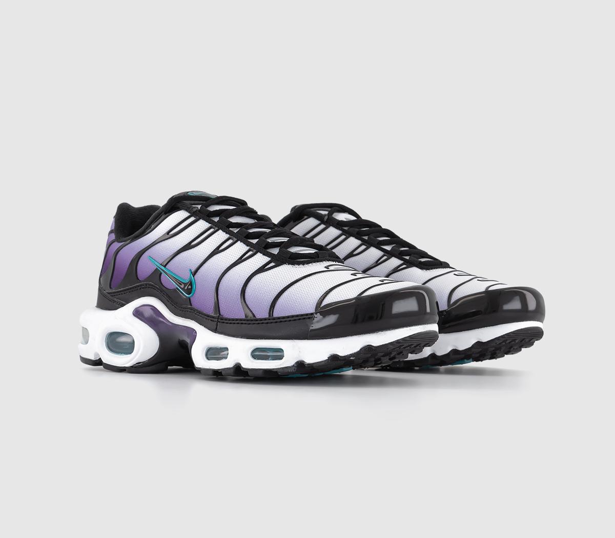 NikeAir Max Plus TrainersDisco Purple Black Teal Nebula