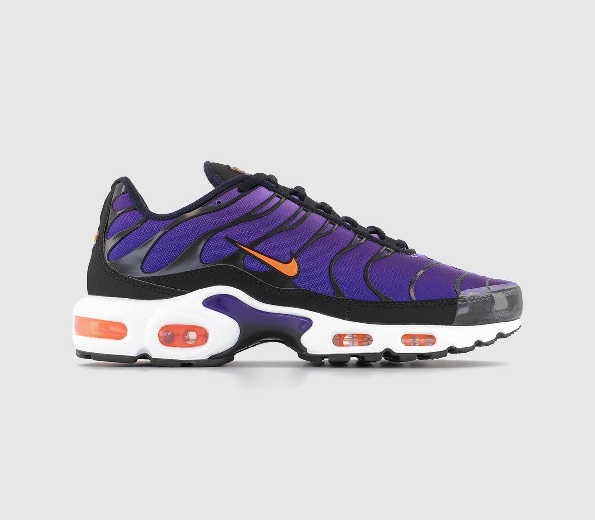 Orange and purple nikes on sale