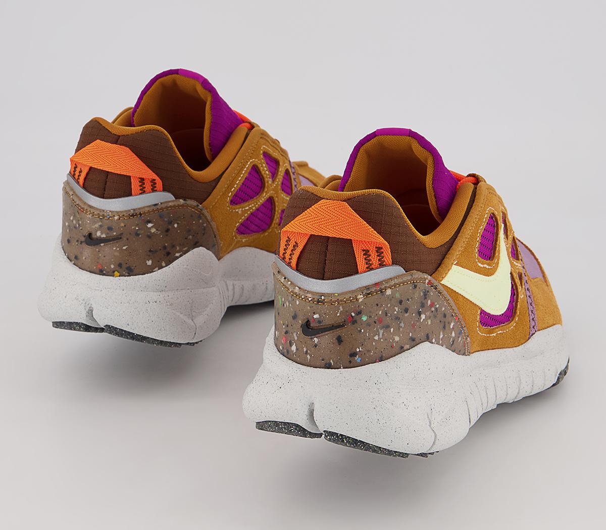 Nike Free Terra Vista Trainers Nike Free Terra Vista Trainers Desert Ochre Citron Tint Cocao Wow Amethyst Wave