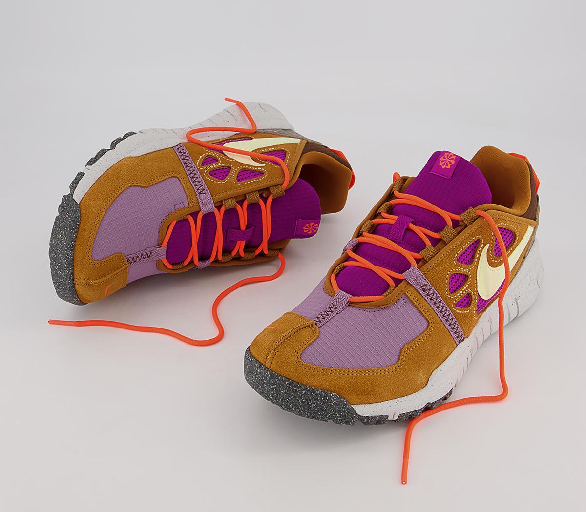 Nike Free Terra Vista Trainers Nike Free Terra Vista Trainers Desert Ochre Citron Tint Cocao Wow Amethyst Wave
