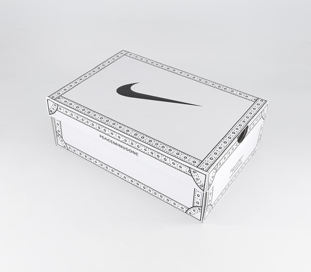 NikeNike Kwondo1 Peaceminusone TrainersWhite Black Black