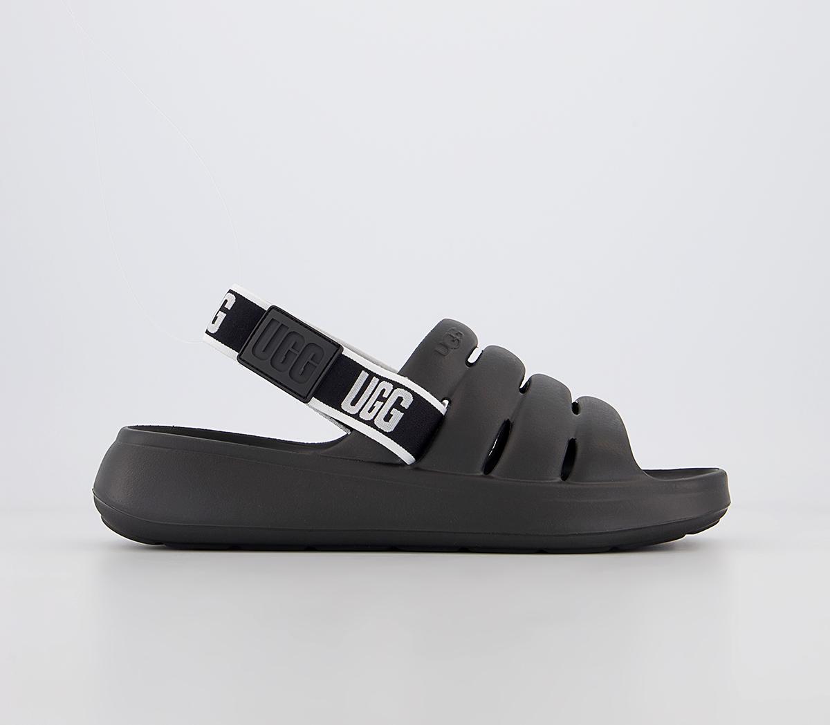 Ugg sale sliders black