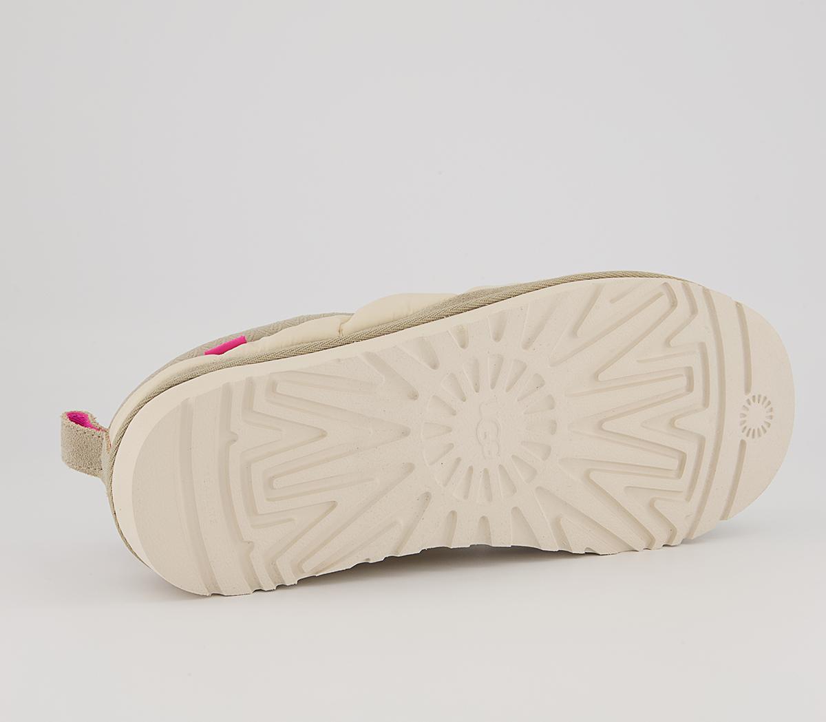 UGG Tasman Puft Slippers Whitecap - Men's Casual Shoes
