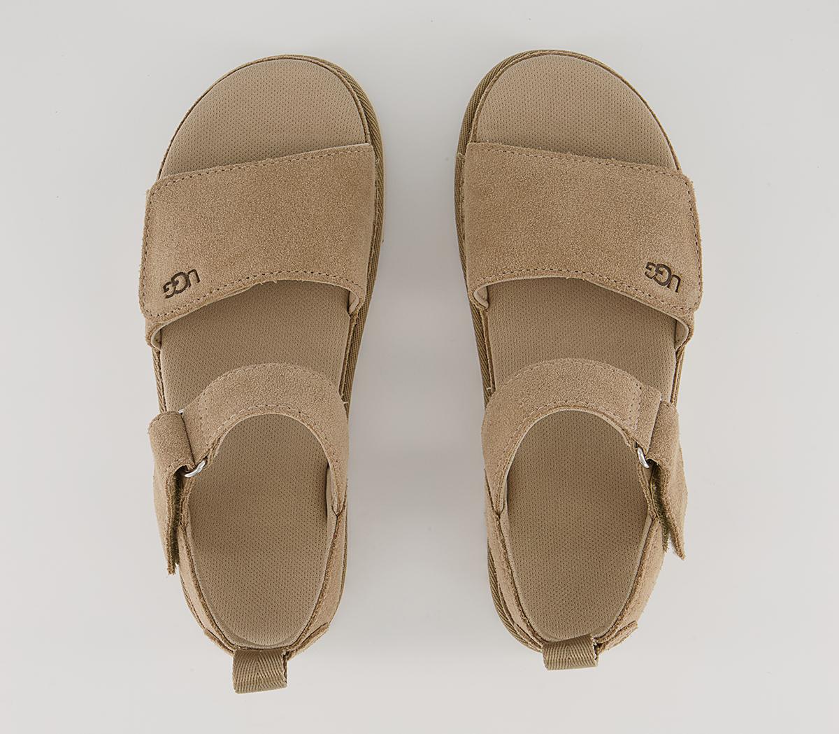 UGG Goldenstar Suede Sandals UGG Goldenstar Suede Sandals Mustard Seed