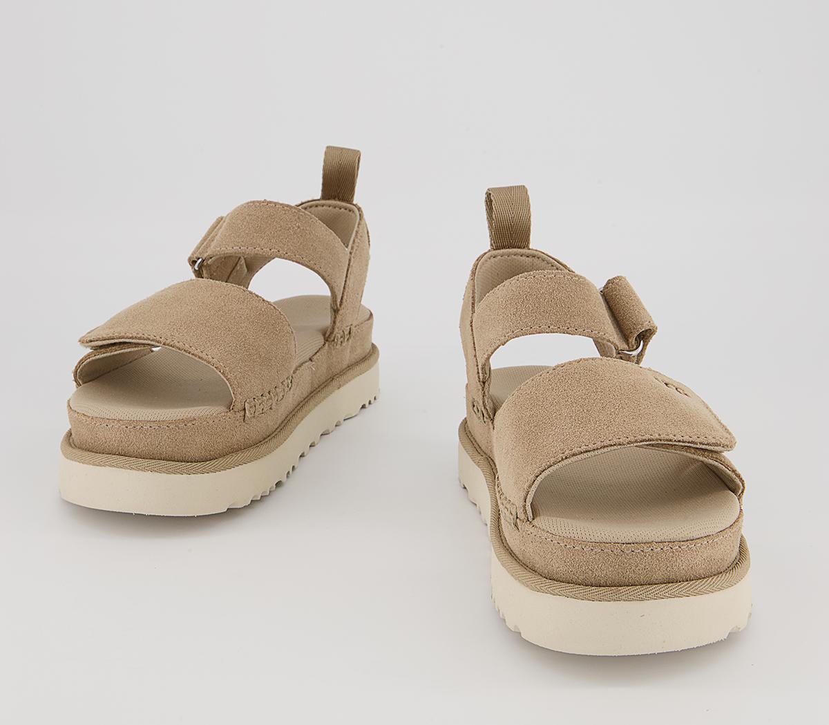 UGG Goldenstar Suede Sandals UGG Goldenstar Suede Sandals Mustard Seed