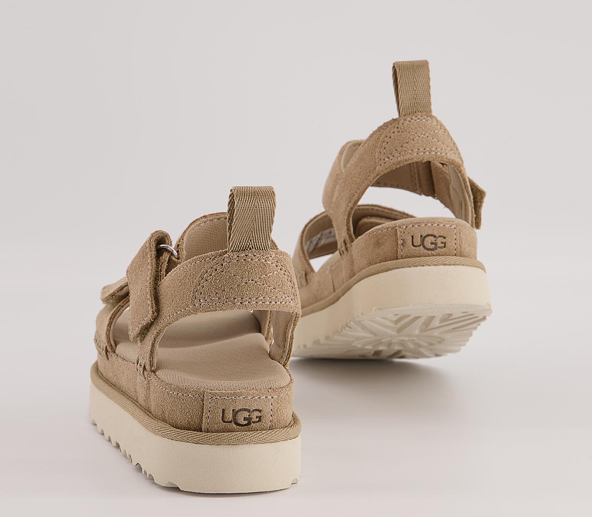 UGG Goldenstar Suede Sandals UGG Goldenstar Suede Sandals Mustard Seed