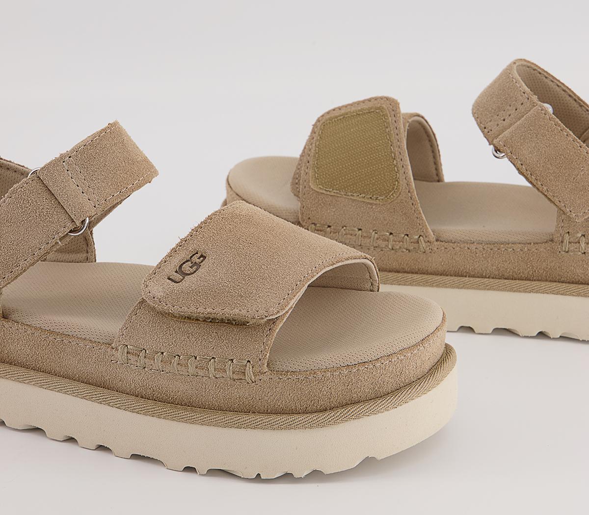 UGG Goldenstar Suede Sandals UGG Goldenstar Suede Sandals Mustard Seed